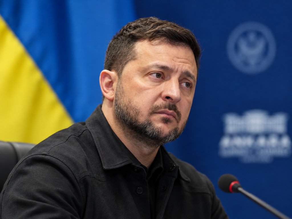 Volodímir Zelenski, presidente de Ucrania