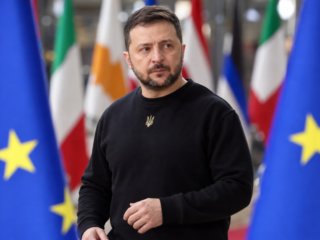 Volodímir Zelenski, presidente de Ucrania