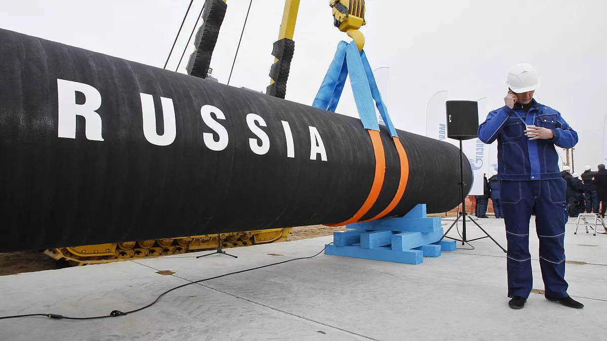 Refinería de petróleo en Rusia