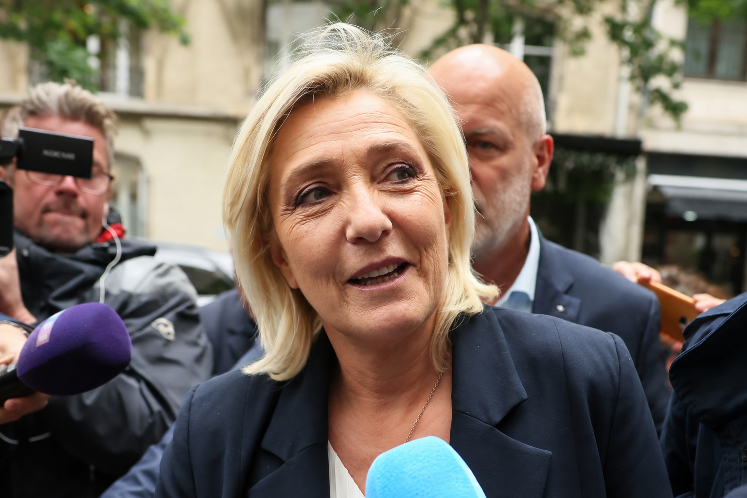 Marine Le Pen, dirigente de Rassemblement National