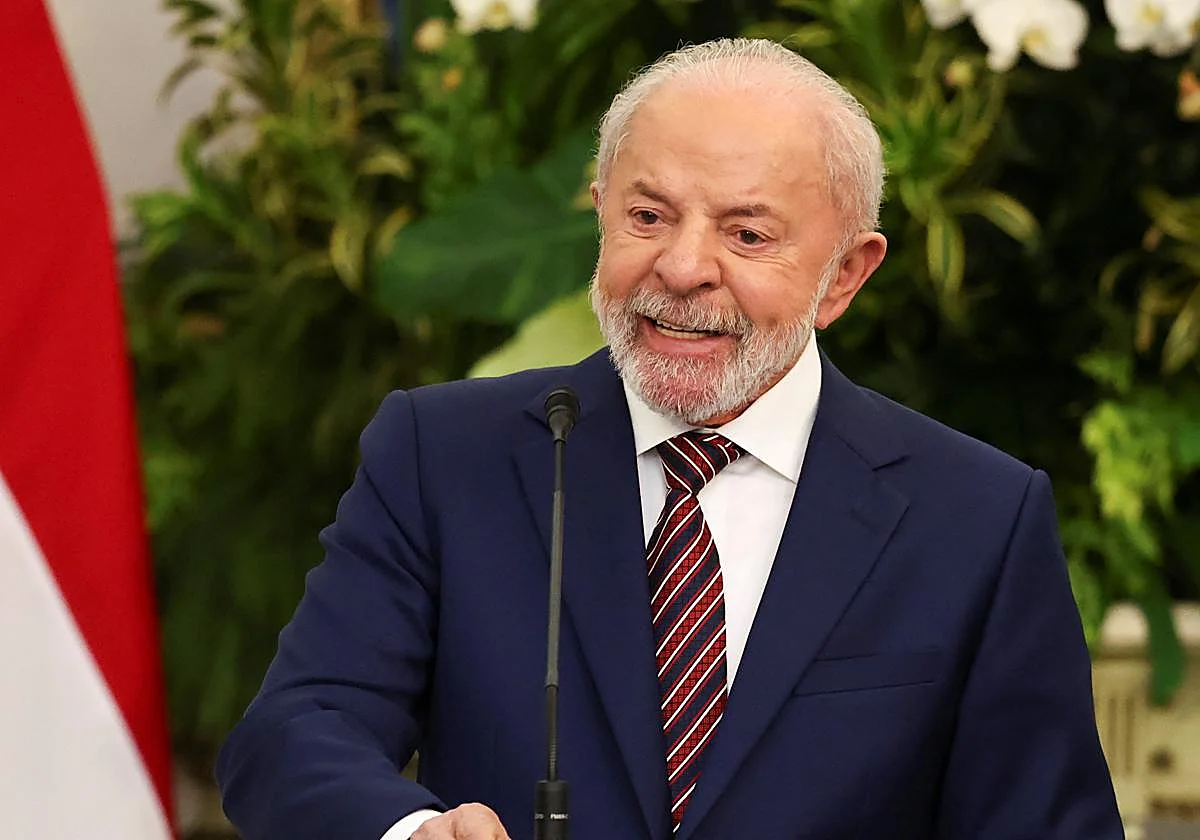 Luiz Inácio Lula da Silva, presidente de Brasil y candidato a la reelección