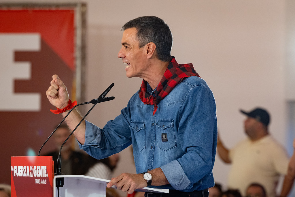 Pedro Sánchez, presidente del Gobierno y secretario general del PSOE