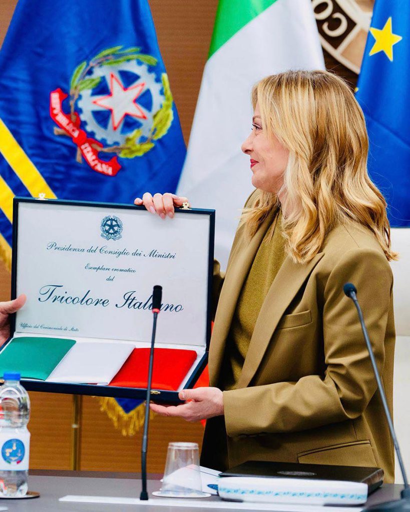 Giorgia Meloni, primera ministra de Italia
