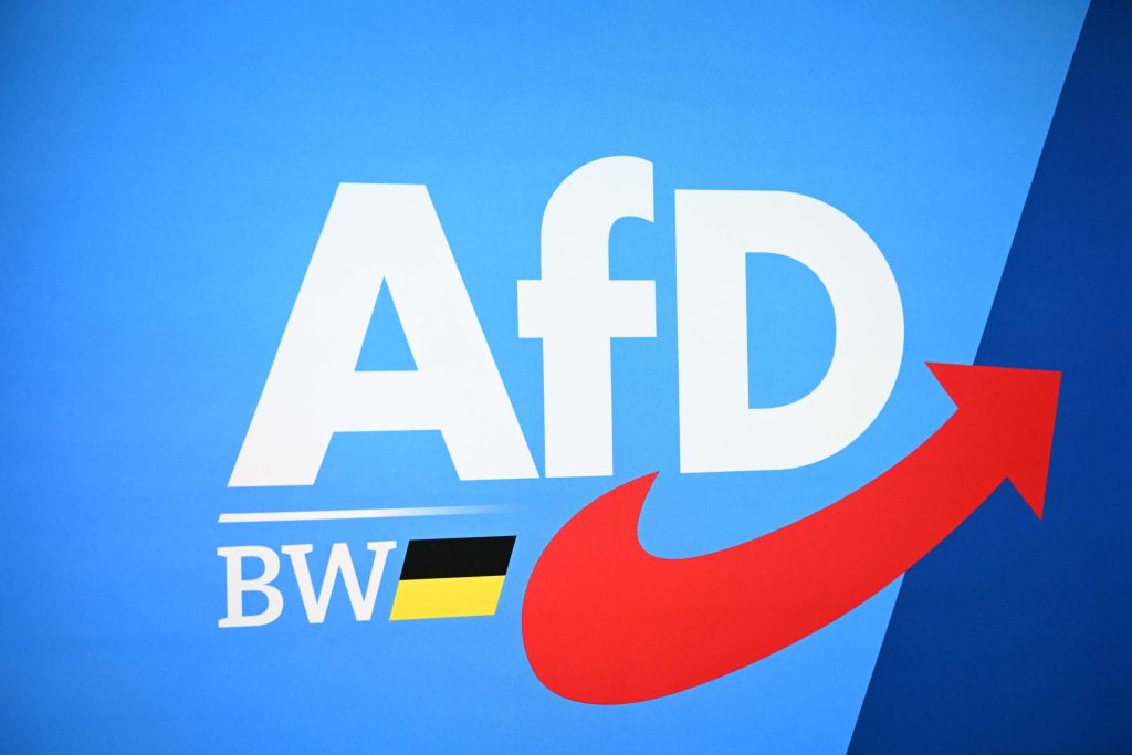 Acto de AfD, partido alemán que propone una reforma de las instituciones de la Unión Europea