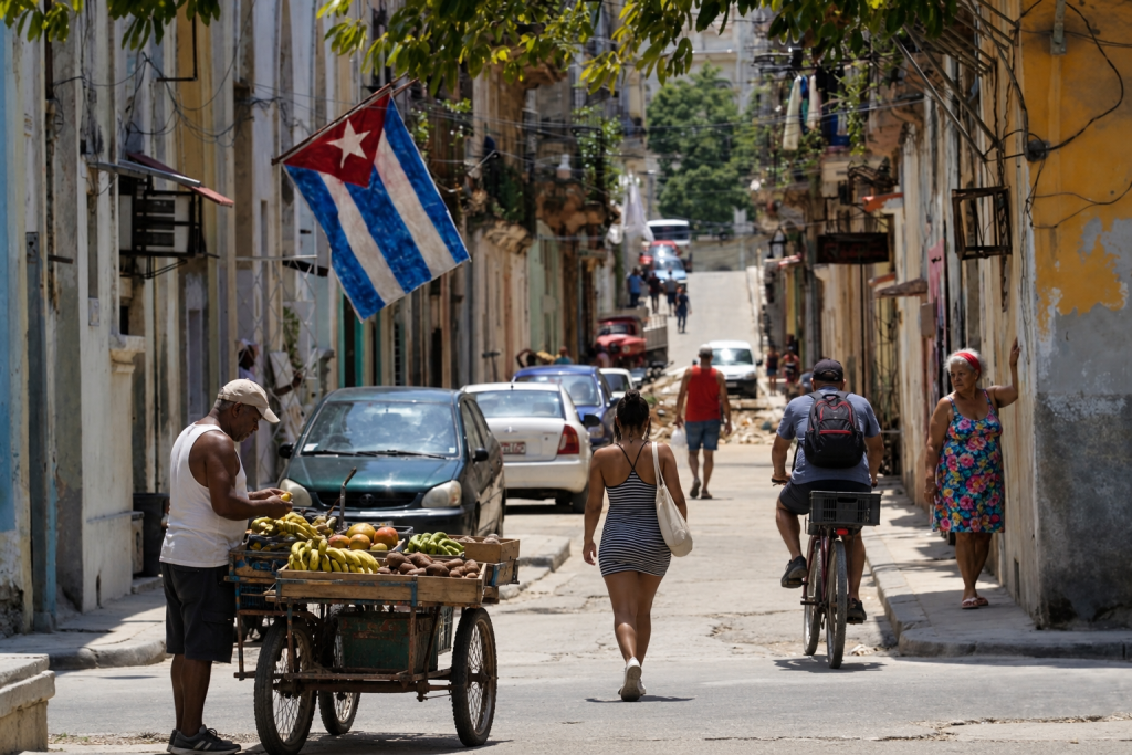 Bandera de Cuba, país cuya Seguridad del Estado amenazó al periodista Adelth Bonne Gamboa