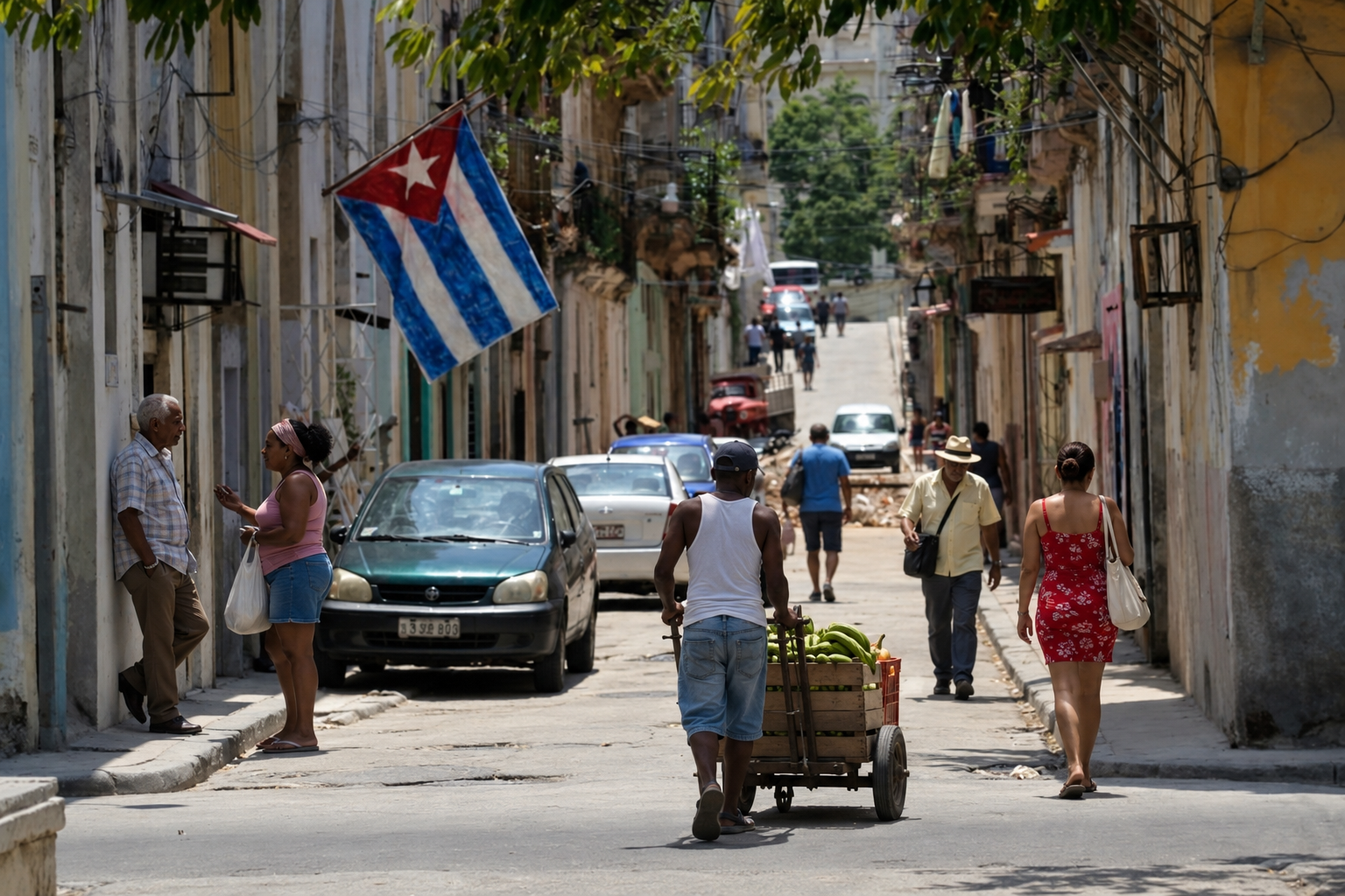 Bandera de Cuba, país donde murió un recluso en el campamento penitenciario Tunas 2