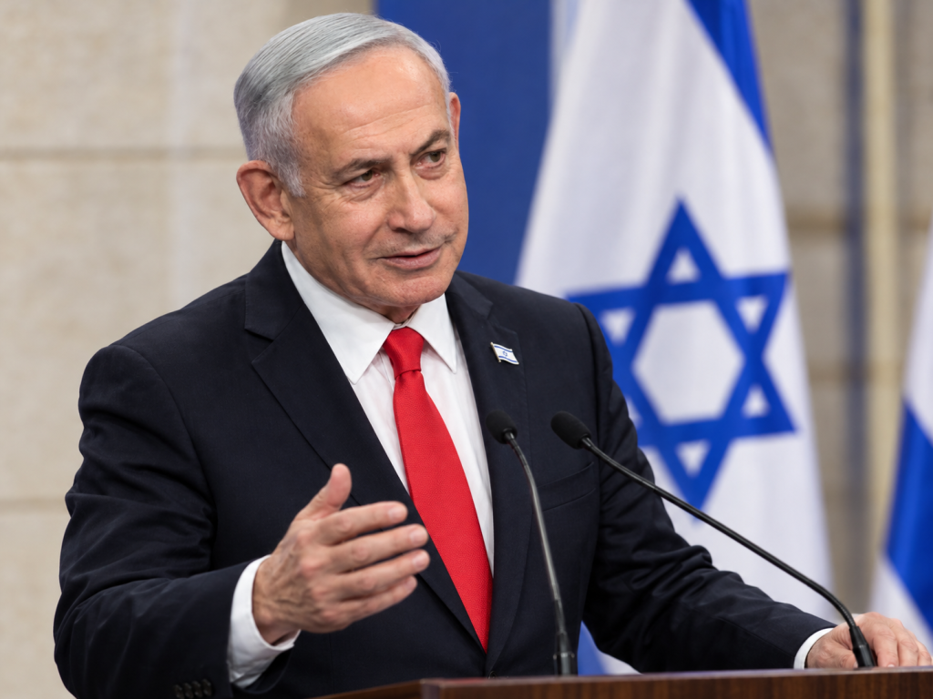 Benjamín Netanyahu, primer ministro de Israel