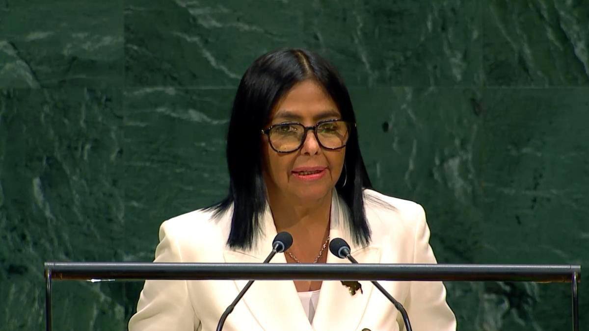 Delcy Rodríguez, presidenta encargada de Venezuela