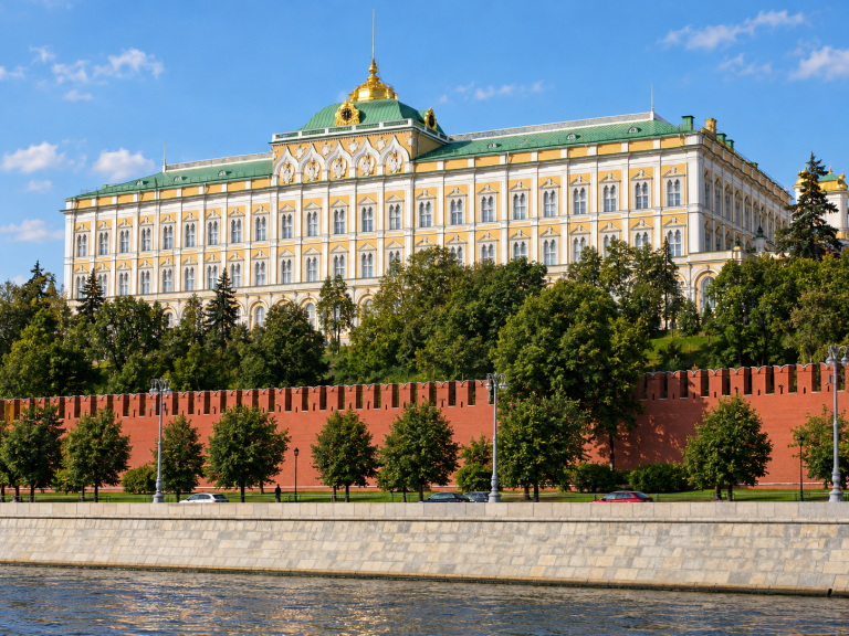 Kremlin, sede del Gobierno ruso en Moscú