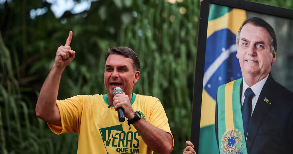 Flávio Bolsonaro, senador y candidato presidencial de Brasil