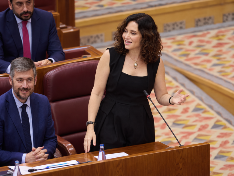 Isabel Díaz Ayuso, presidenta de la Comunidad de Madrid