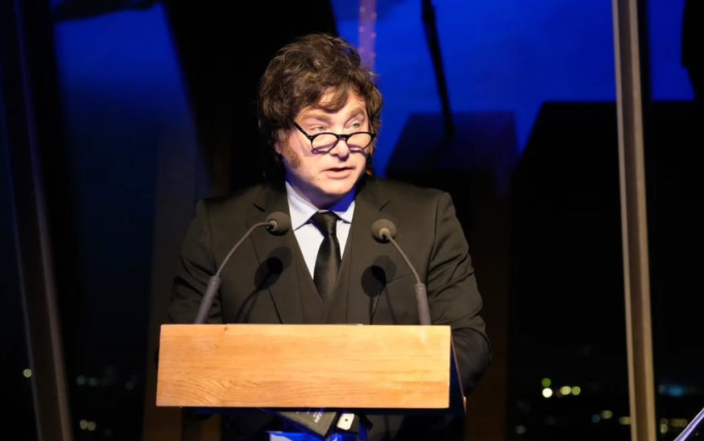 Javier Milei, presidente de Argentina