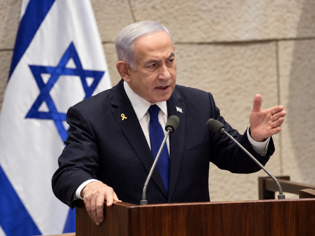 Benjamín Netanyahu, primer ministro de Israel