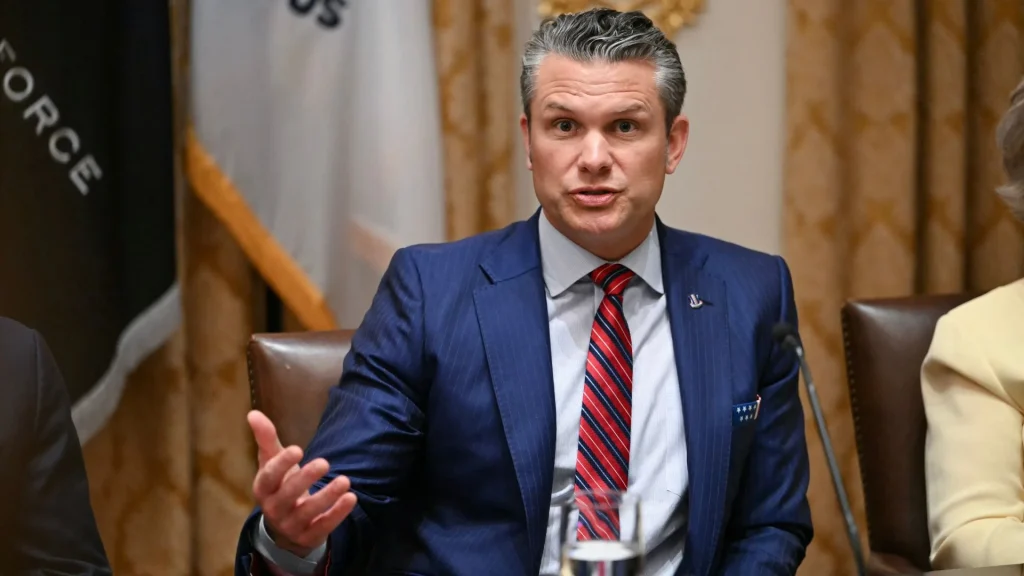 Pete Hegseth, secretario de Defensa de Estados Unidos