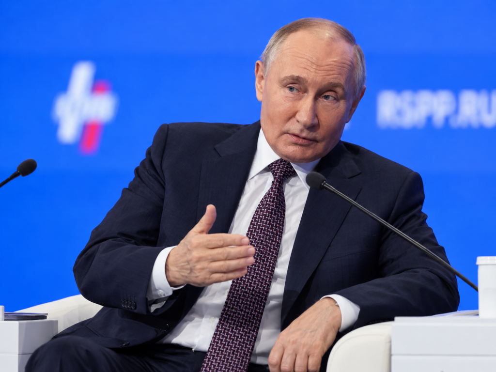 Vladímir Putin, presidente de Rusia