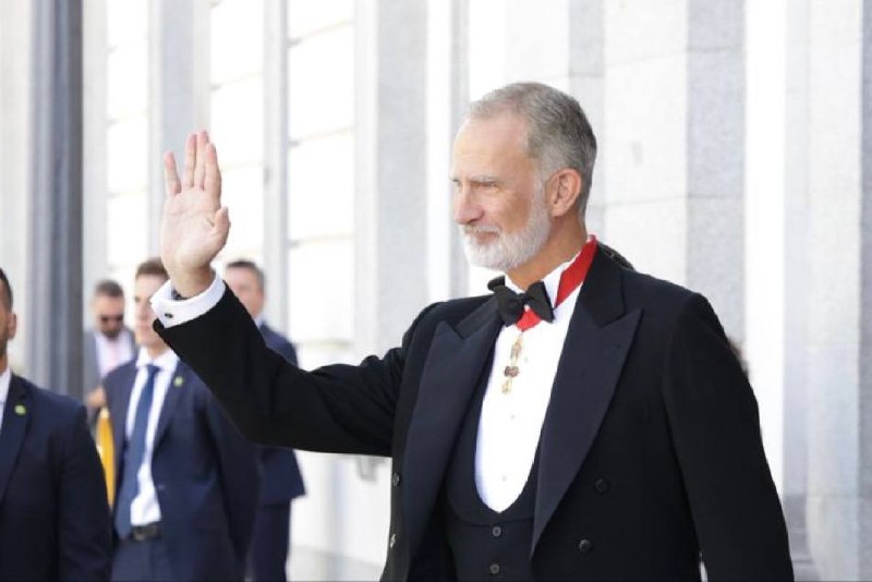 Felipe VI, Rey de España, en un acto oficial