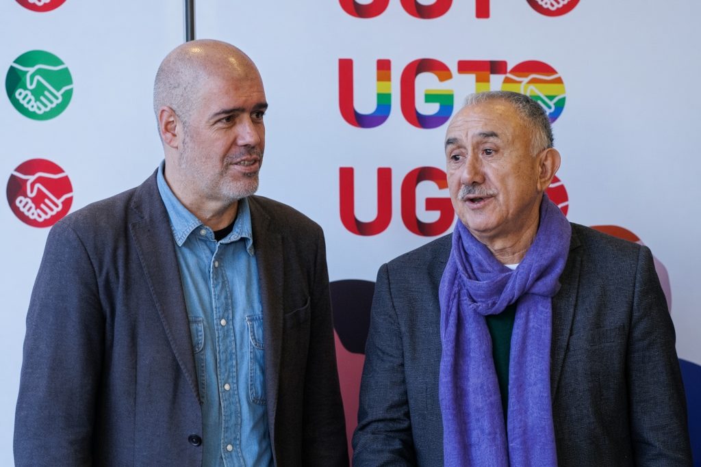 Pepe Álvarez y Unai Sordo.